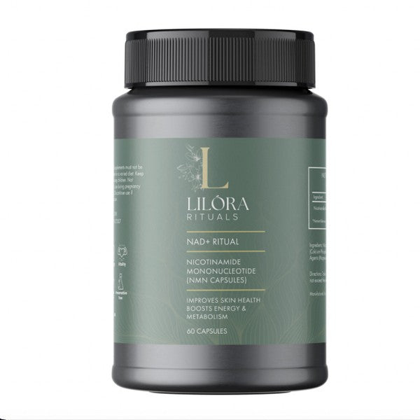 Lilora Rituals supplement container on a white background